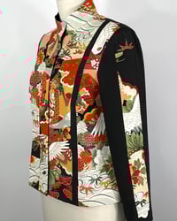 Image 3 of Red and White Cranes Jacket