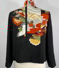 Image 4 of Red and White Cranes Jacket