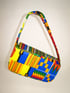 Chroma Kente Puffy Baguette Bag Image 3