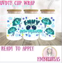 Image 3 of Inside out 2 Collection All Characters UVDTF cup wrap