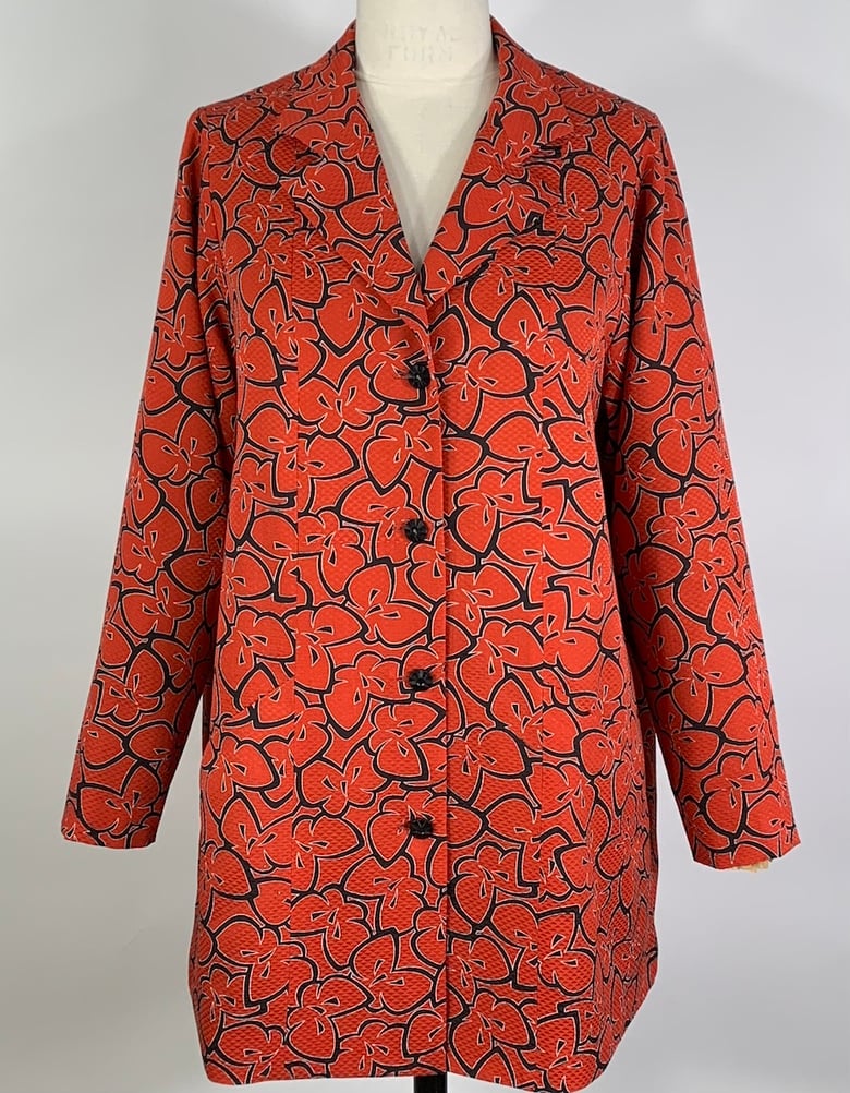 Image of Red and Black Butterflies trench