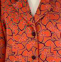 Image 2 of Red and Black Butterflies trench