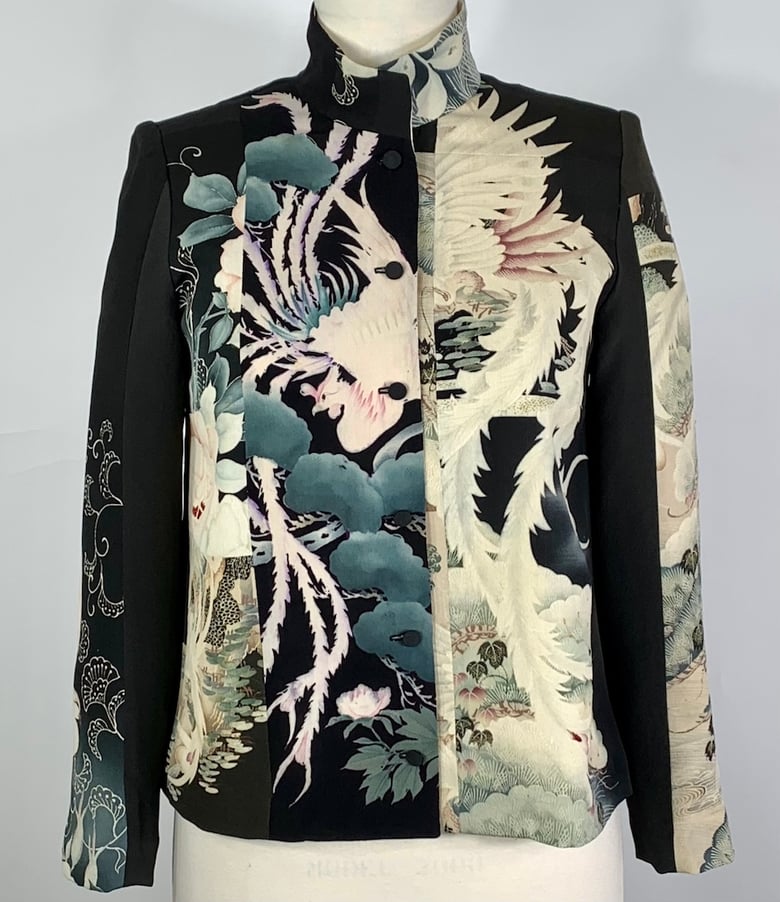 Image of Black and Pastel Phoenix Jacket