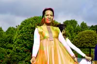 Image 1 of Golden Splendor // Praise Dance Garment, Overlay, Worship Top, Efod de Dios, Gold Garment