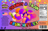 Image 1 of Chamoy &amp; Tajin Krunchittles Freeze Dried