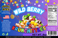 Image 1 of Wild Berry Krunchables Freeze Dried