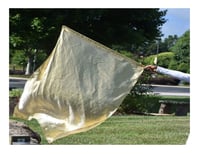 Image 1 of Gold Large Flag