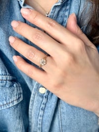 Image 5 of Dewy Orchid Open Ring