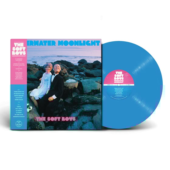 Image of THE SOFT BOYS - UNDERWATER MOONLIGHT (45th ANNIVERSARY REMASTER) BLUE VINYL PRE-ORDER