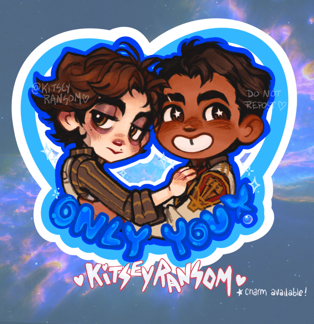 PREORDER LISTING: Linking JayVik "Only You" Heart Charm