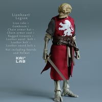 Image 5 of [pre order]1/12 Kai'Lab Lion Heart Legion seven piece set.