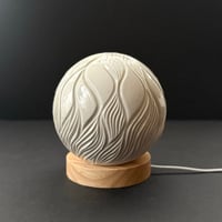 Image 2 of 556 Porcelain Orb Light WATER (seconds)