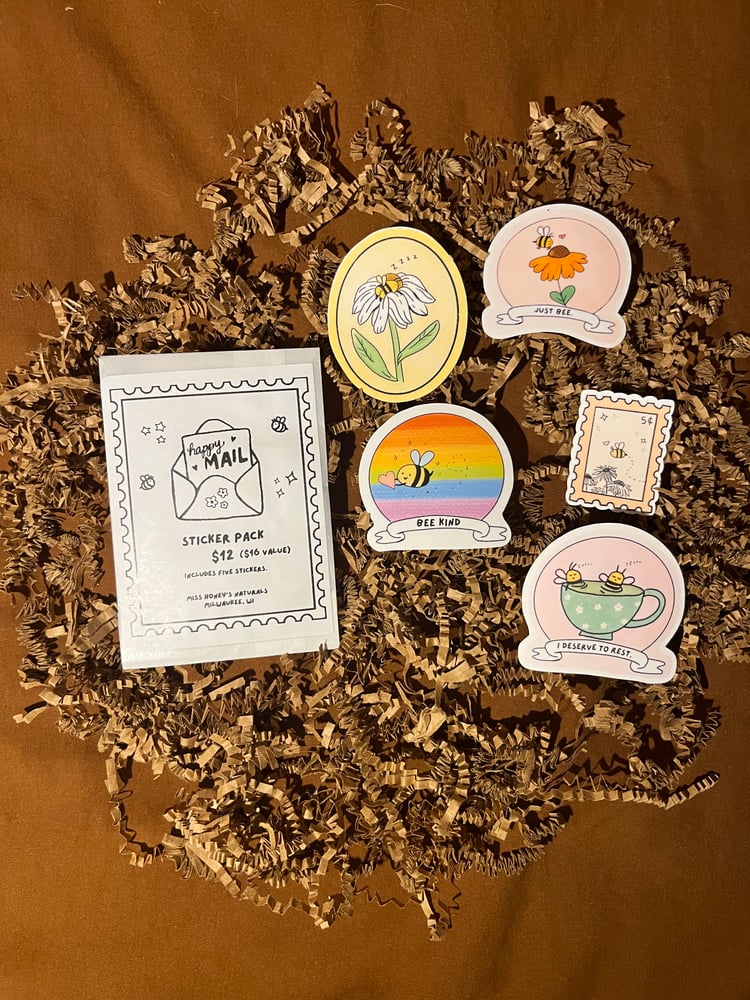 Image of Vinyl Sticker Pack (5 stickers)
