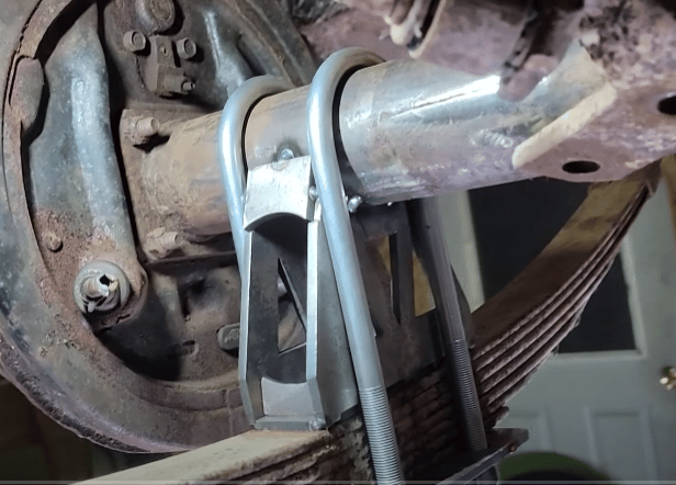 1949-1954 Chevy car axle swap spring perches | H's Performance