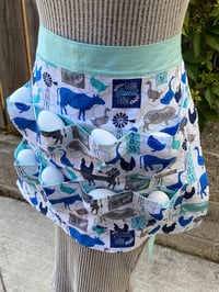 Image 1 of Adult egg gathering apron, animal farm