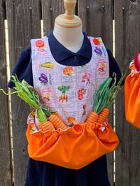Image 1 of Child size cross back harvest and garden apron