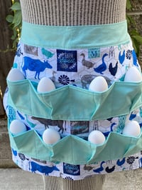 Image 1 of Adult egg gathering apron animal farm solid pockets