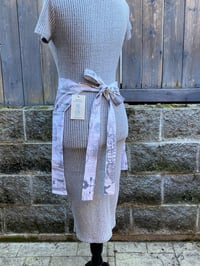 Image 3 of Adult canvas, cotton half apron, farm print