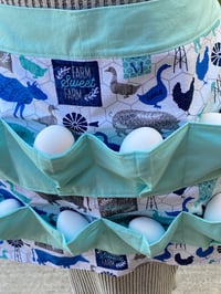 Image 3 of Adult egg gathering apron animal farm solid pockets