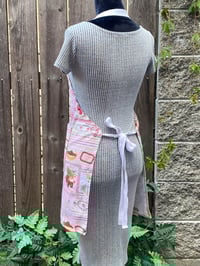 Image 4 of Adult canvas full apron, strawberry jam