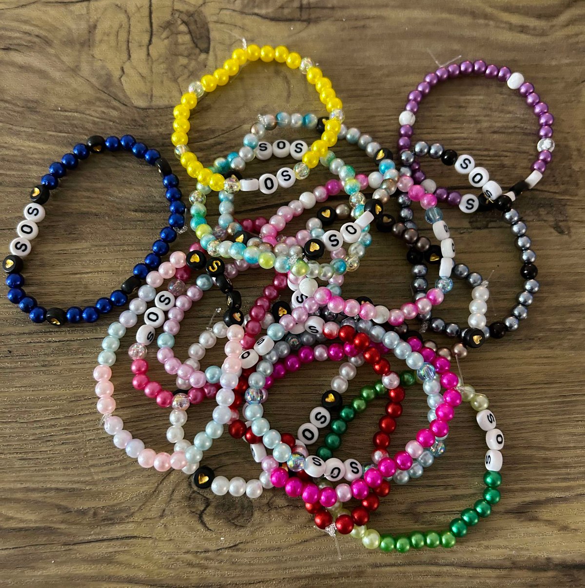 Image of Handmade Beaded Bracelet
