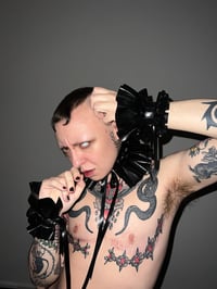 Image 1 of Ruffle Collar and Cuffs Set