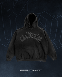 Image 2 of Hoodie Black 'SOLITARIS'
