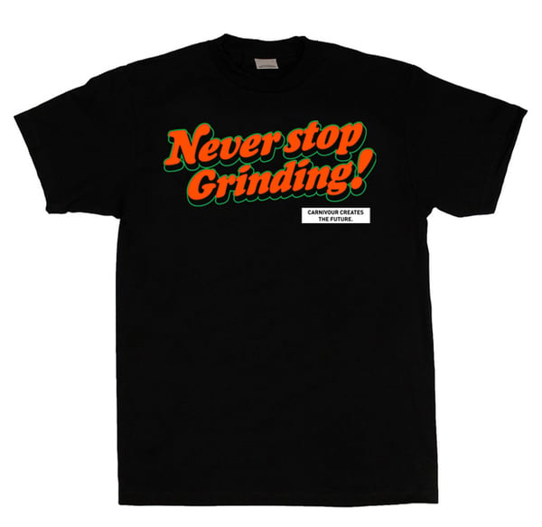 Image of Never Stop (Black T-Shirt)