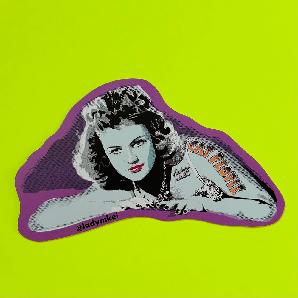 Image of Cat People sticker