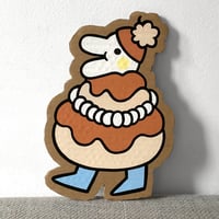 Peinture "Religieuse Rob -Marron-"