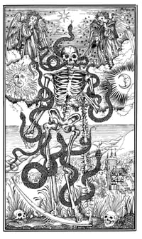 Image 2 of I AM DEATH (18x24 screen print)