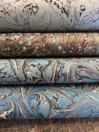 Image 1 of Marbled Paper Assorted Listing - Sheets 77-80 (to purchase individually)