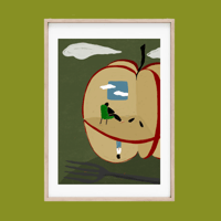 Image 2 of Apple Core (Framed)