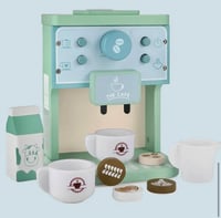 Image 3 of Paloma Wooden Coffee Maker Set