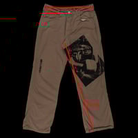 Image 4 of Fisheye pant - brown