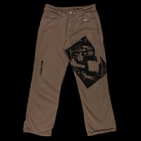 Image 1 of Fisheye pant - brown