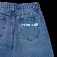 Image 3 of Fan Pant - blue jeans (small)