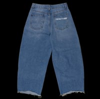 Image 2 of Fan Pant - blue jeans (small)