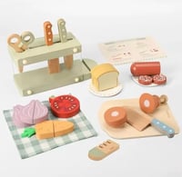 Image 3 of Paloma Wooden Picnic & Kitchen Play Set