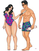 Image 1 of Custom Sticker Design Commission Full-Color