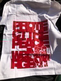 Image 2 of SHANZHAI LYRIC BOOTLEG PROTECT THE PEACE TEE (WHITE)