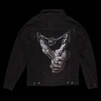 Image 2 of Slingshot jeans jacket - black