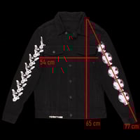 Image 3 of Slingshot jeans jacket - black