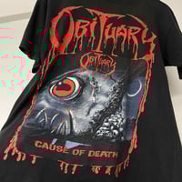 Image 2 of Obituary 'Cause Of Death' Bootleg 90s L