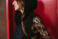 Image 3 of KANSAI VEST | BLACK & BLUE LEOPARD VERSION