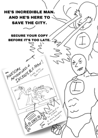 The Awesome Adventures of Incredible Man Zine