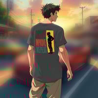 Image 1 of Drive Improve Repeat | Oversized Faded T-Shirt