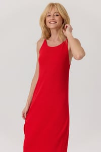 Image 1 of Vestido Analie Rojo