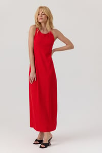 Image 3 of Vestido Analie Rojo