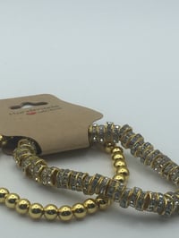 Image 4 of Gold beaded bracelets